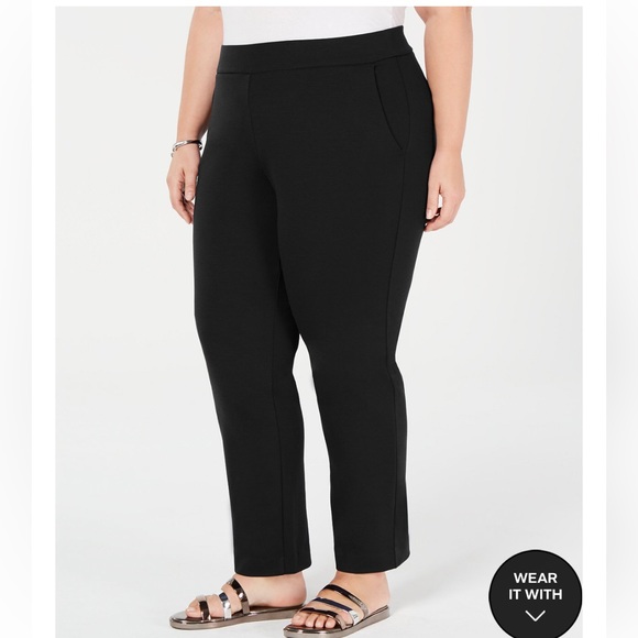 Michael Kors Plus Size Pull-On Pants Sz Ox - Picture 8 of 8